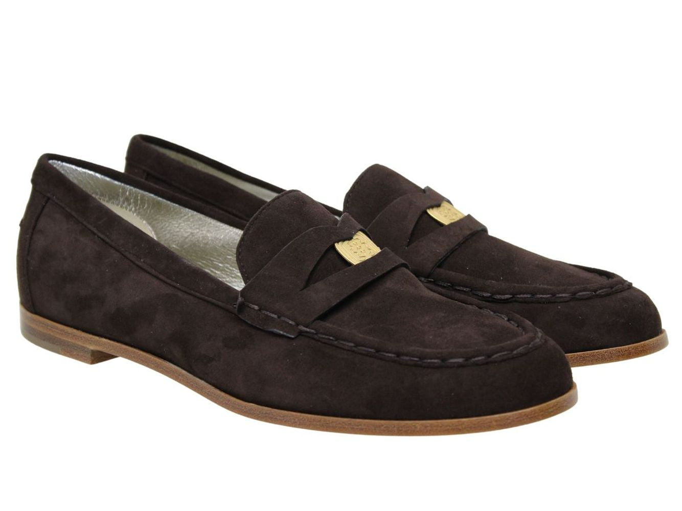 Moccasin with medal