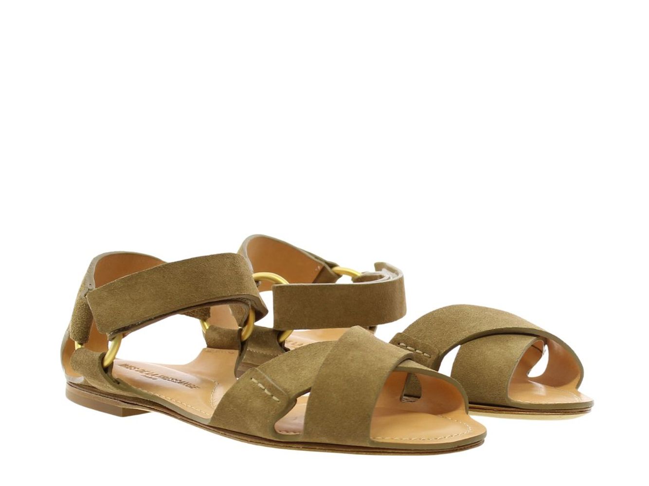 Flat open toe sandal